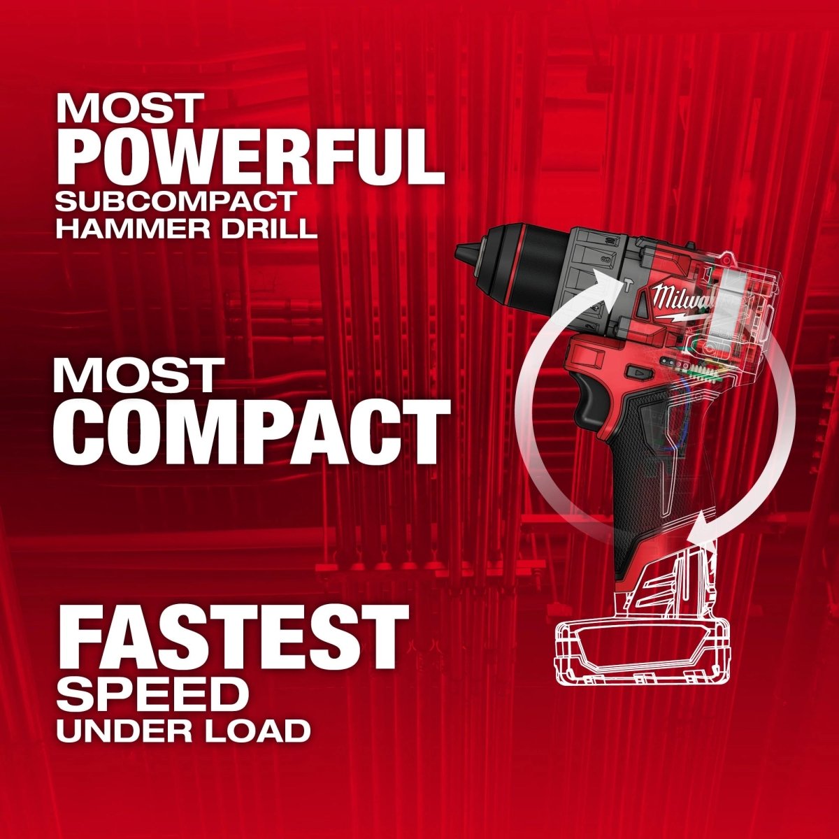 M12 FUEL™ 1/2" Hammer Drill/Driver - AAA Industrial Supply