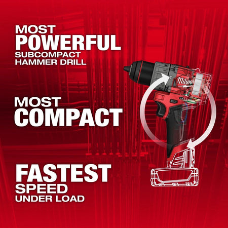 M12 FUEL™ 1/2" Hammer Drill/Driver - AAA Industrial Supply