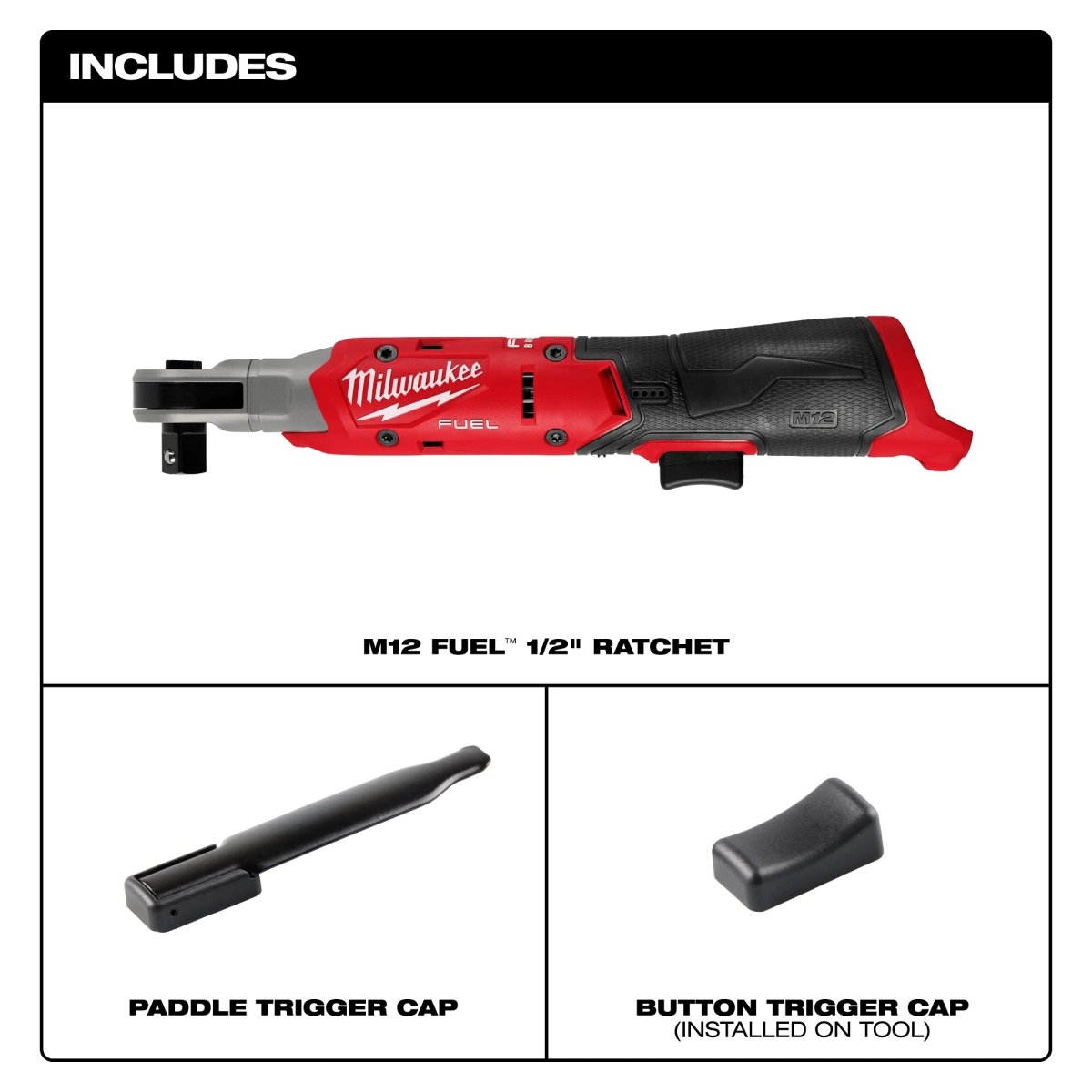 M12 FUEL™ 1/2" Ratchet - AAA Industrial Supply