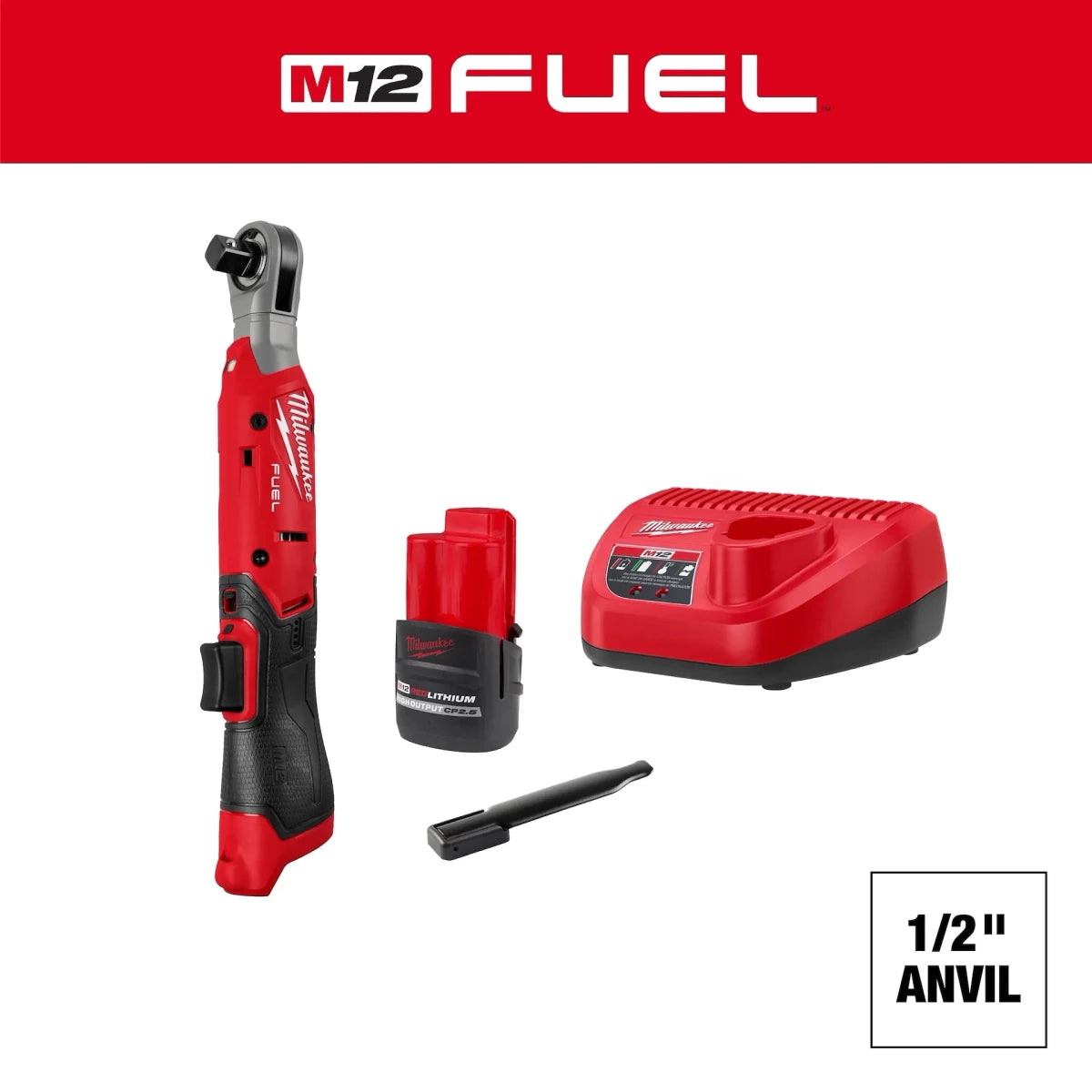 M12 FUEL™ 1/2" Ratchet Kit - AAA Industrial Supply