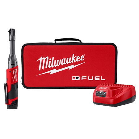 M12 FUEL™ 1/4" Extended Reach Ratchet Kit - AAA Industrial Supply