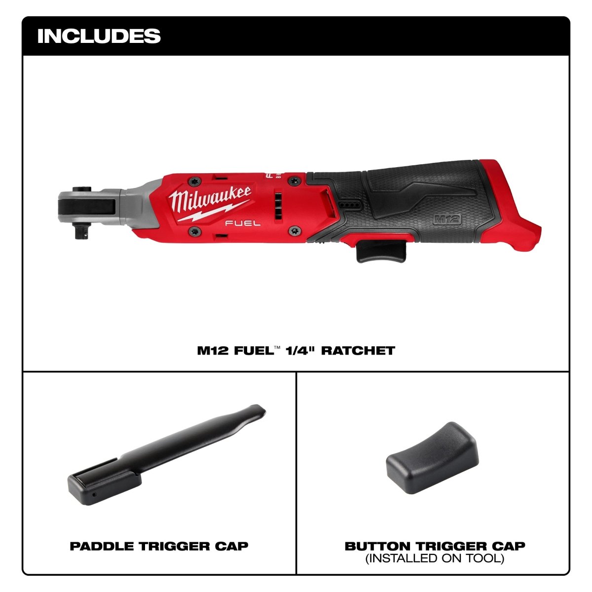 M12 FUEL™ 1/4" Ratchet - AAA Industrial Supply