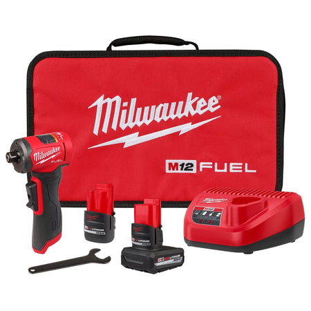 M12 FUEL™ 1/4" Right Angle Die Grinder Kit - AAA Industrial Supply