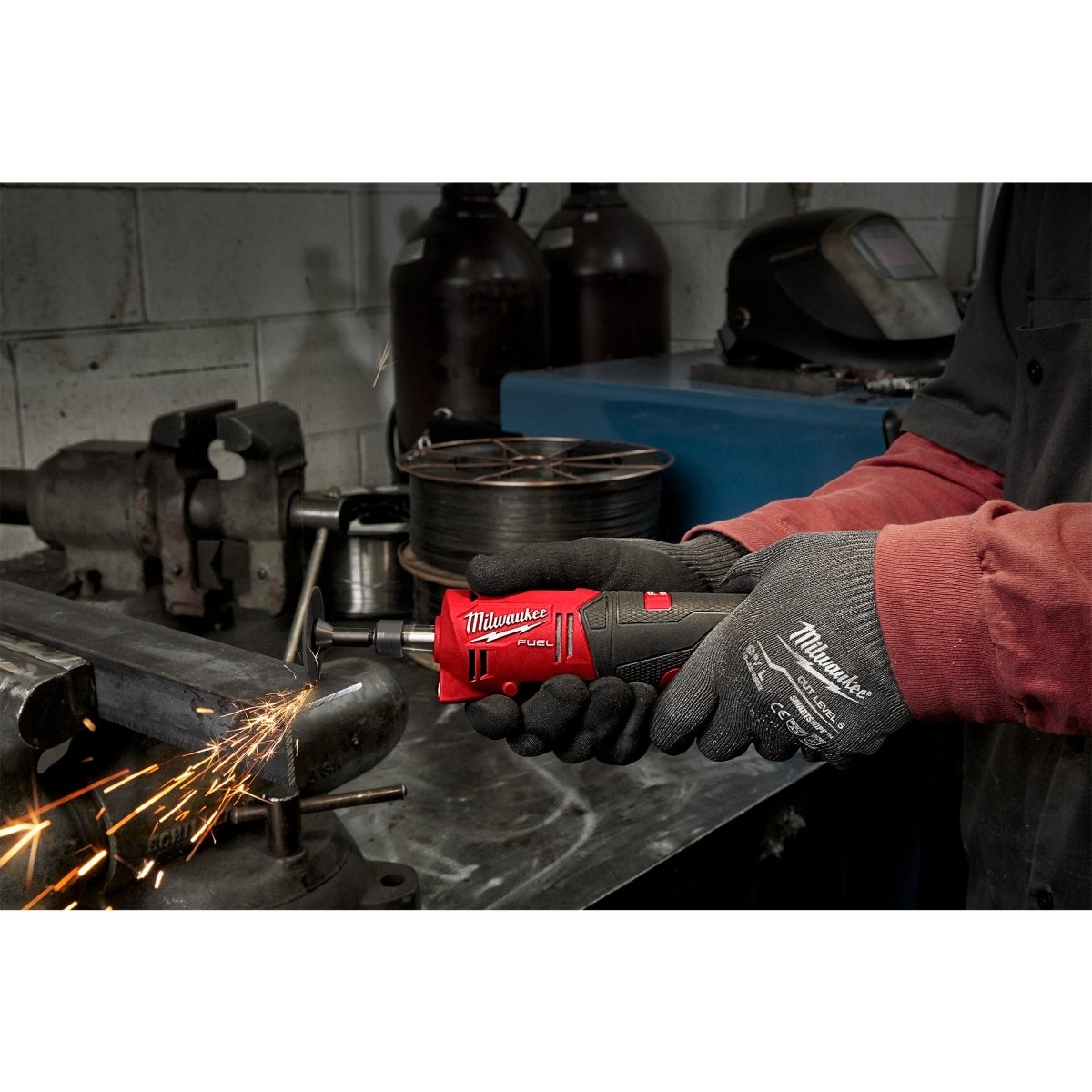 M12 FUEL™ 1/4" Straight Die Grinder - AAA Industrial Supply