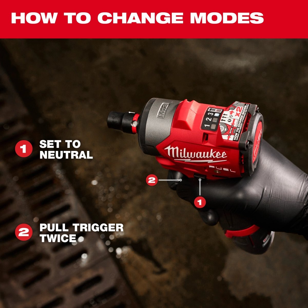 M12 FUEL™ 1/4" Subcompact Impact Wrench w/ Friction Ring - AAA Industrial Supply