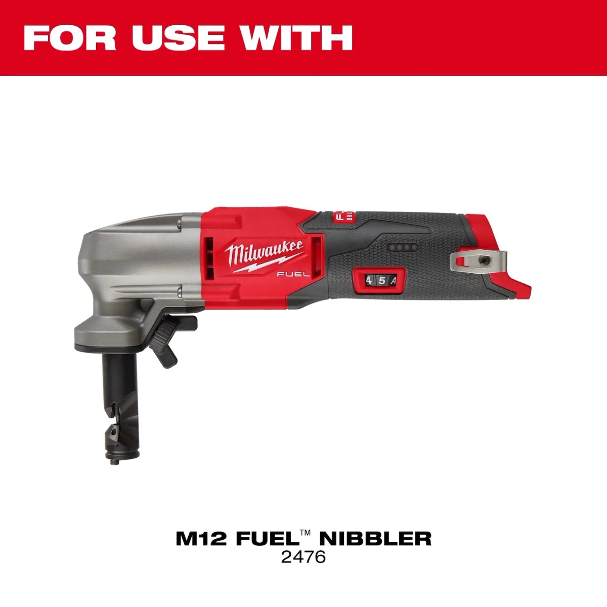 M12 FUEL™ 16 ga Nibbler Die Holder Extension - AAA Industrial Supply