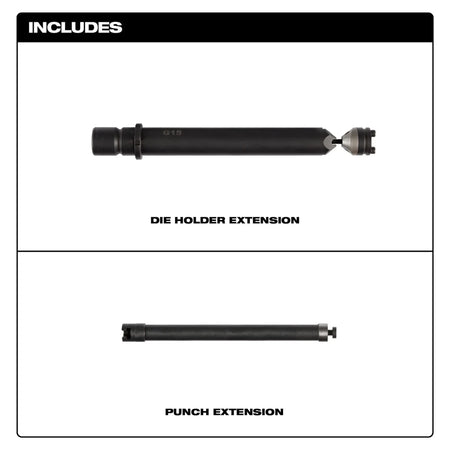 M12 FUEL™ 16 ga Nibbler Die Holder Extension - AAA Industrial Supply