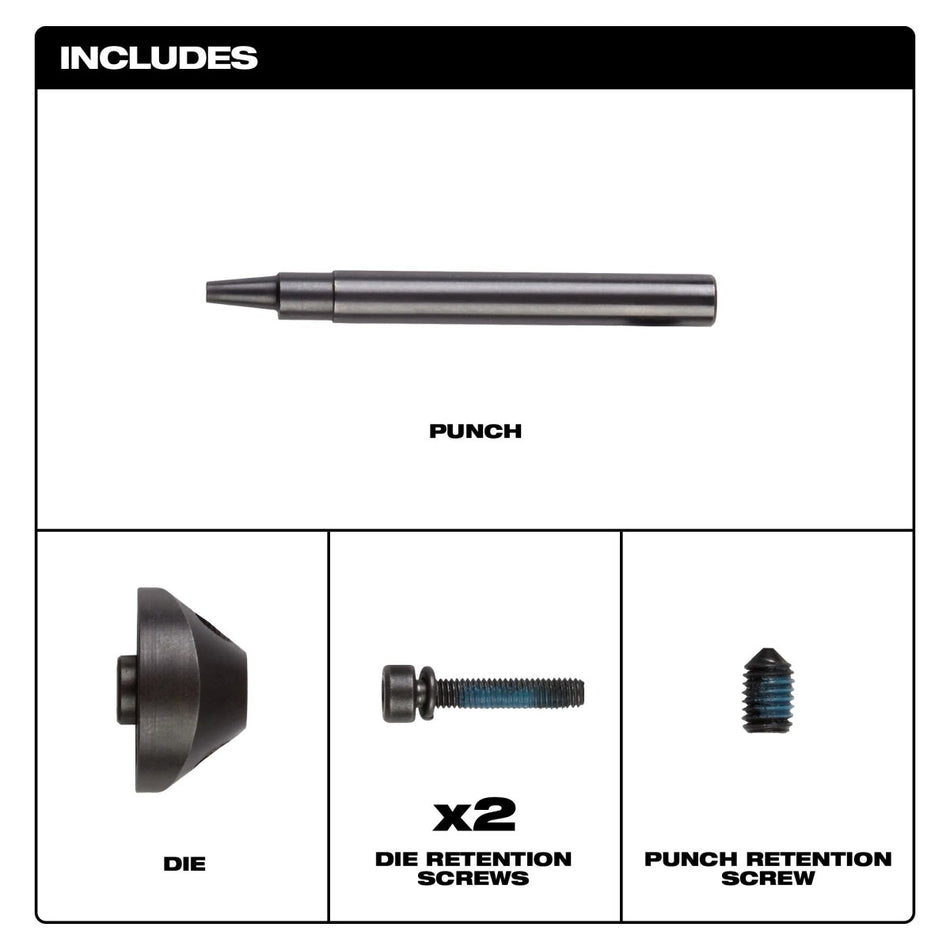 M12 FUEL™ 16 Ga Nibbler Punch & Die Set - AAA Industrial Supply