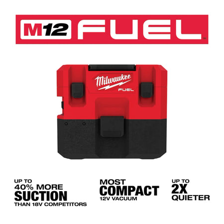 M12 FUEL™ 1.6 Gallon Wet/Dry Vacuum - AAA Industrial Supply