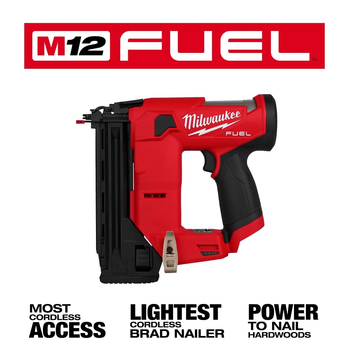 M12 FUEL™ 18 Gauge Compact Brad Nailer - AAA Industrial Supply