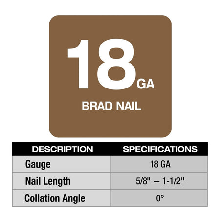 M12 FUEL™ 18 Gauge Compact Brad Nailer - AAA Industrial Supply