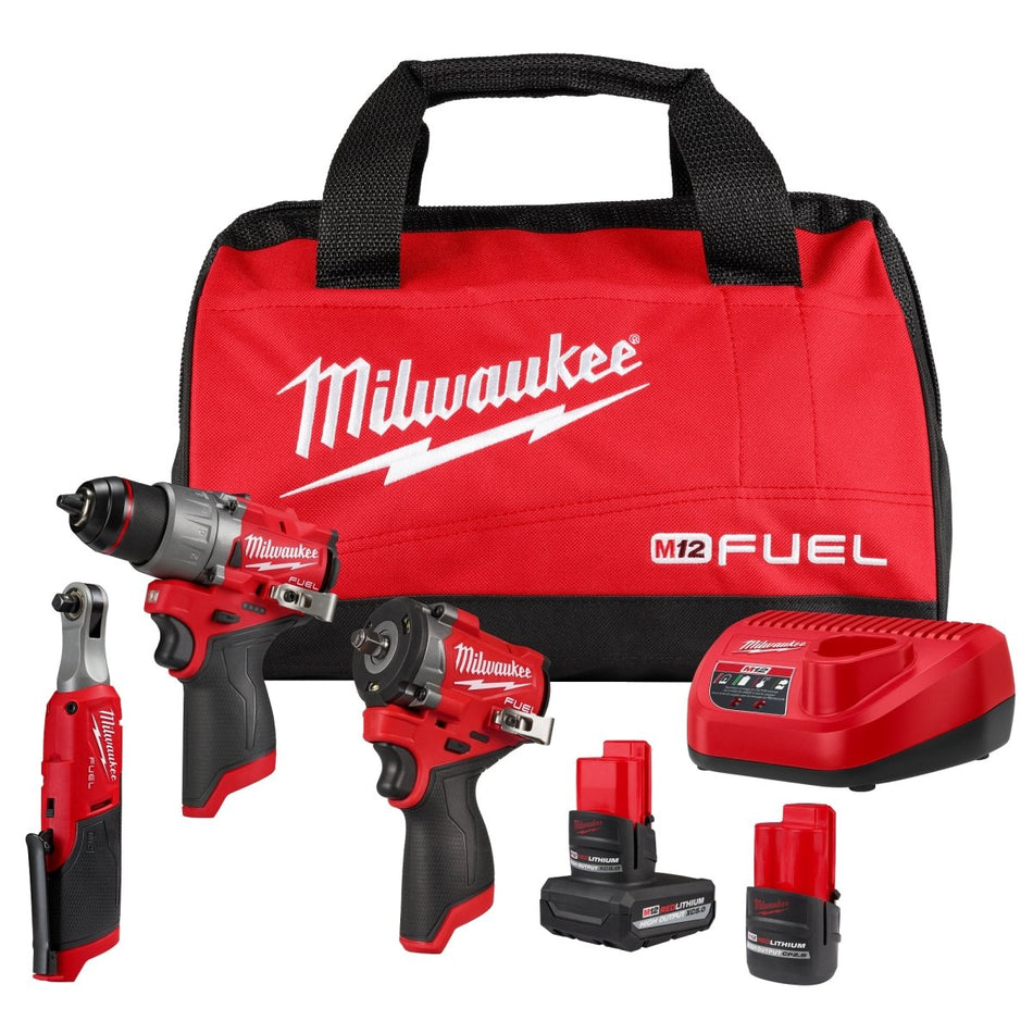 M12 FUEL™ 3 - Tool Combo Kit - AAA Industrial Supply