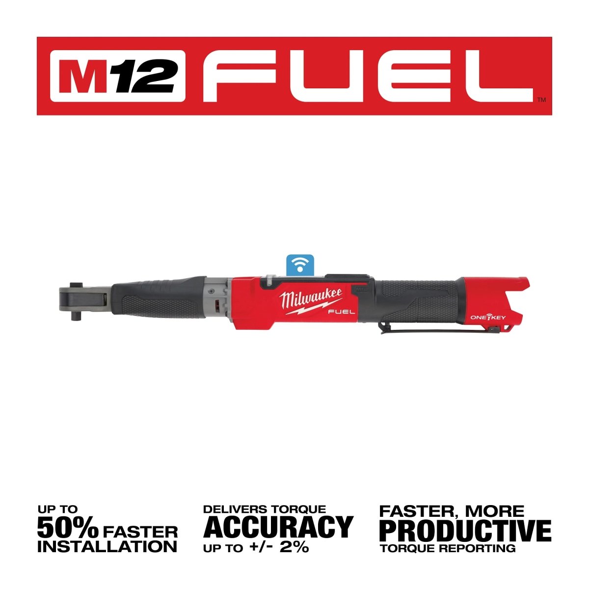M12 FUEL™ 3/8" Digital Torque Wrench w/ ONE - KEY™ - AAA Industrial Supply