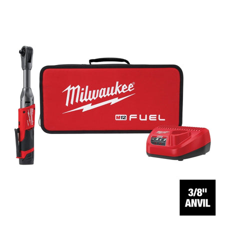 M12 FUEL™ 3/8" Extended Reach Ratchet Kit - AAA Industrial Supply