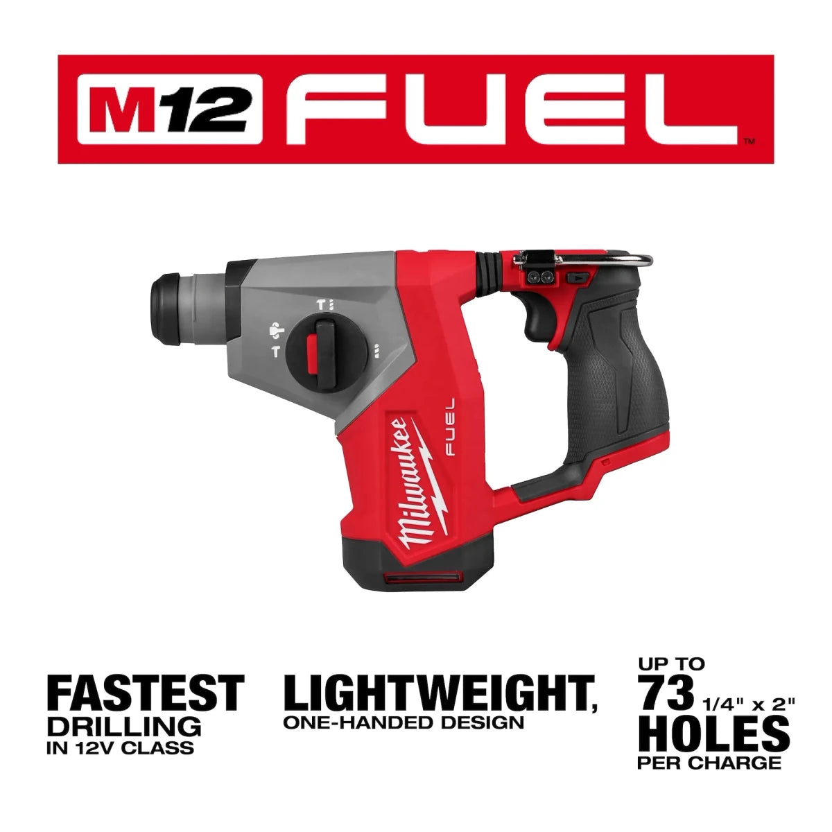 M12 FUEL™ 5/8” SDS Plus Rotary Hammer - AAA Industrial Supply