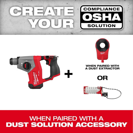M12 FUEL™ 5/8” SDS Plus Rotary Hammer - AAA Industrial Supply