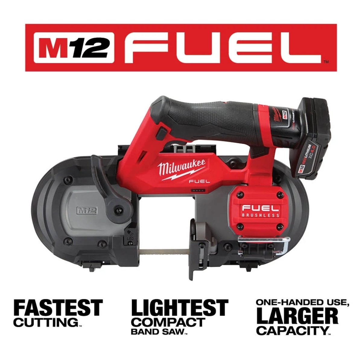 M12 FUEL™ Compact Band Saw Kit - AAA Industrial Supply