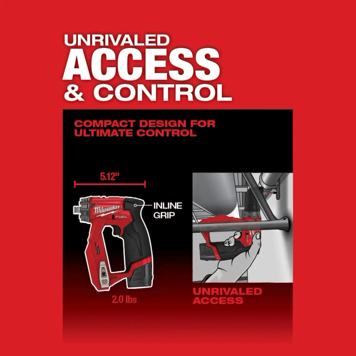 M12 FUEL™ Installation Drill/Driver (Tool-Only) - AAA Industrial Supply
