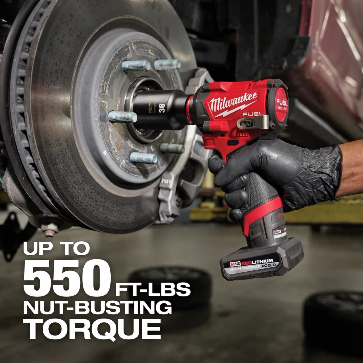 M12 FUEL™ Stubby 1/2" Impact Wrench Kit - AAA Industrial Supply