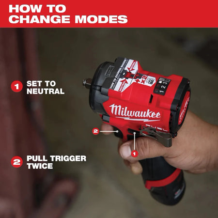M12 FUEL™ Stubby 1/2" Impact Wrench Kit - AAA Industrial Supply