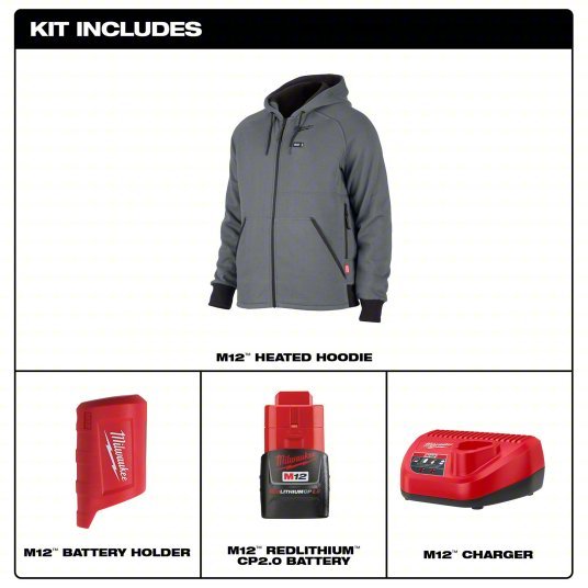 M12™ Heated Hoodie - L - AAA Industrial Supply