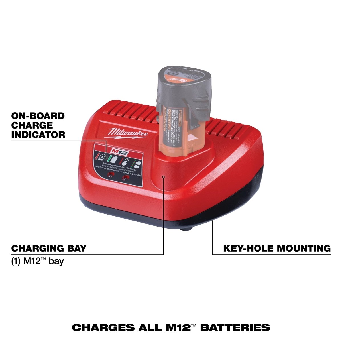 M12™ Lithium - ion Battery Charger - AAA Industrial Supply