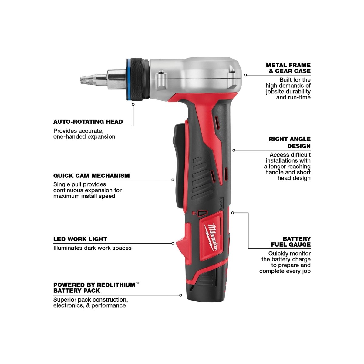 M12™ LITHIUM - ION ProPEX® Expansion Tool Kit - AAA Industrial Supply