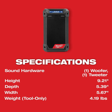 M12™ Radio + Charger - AAA Industrial Supply