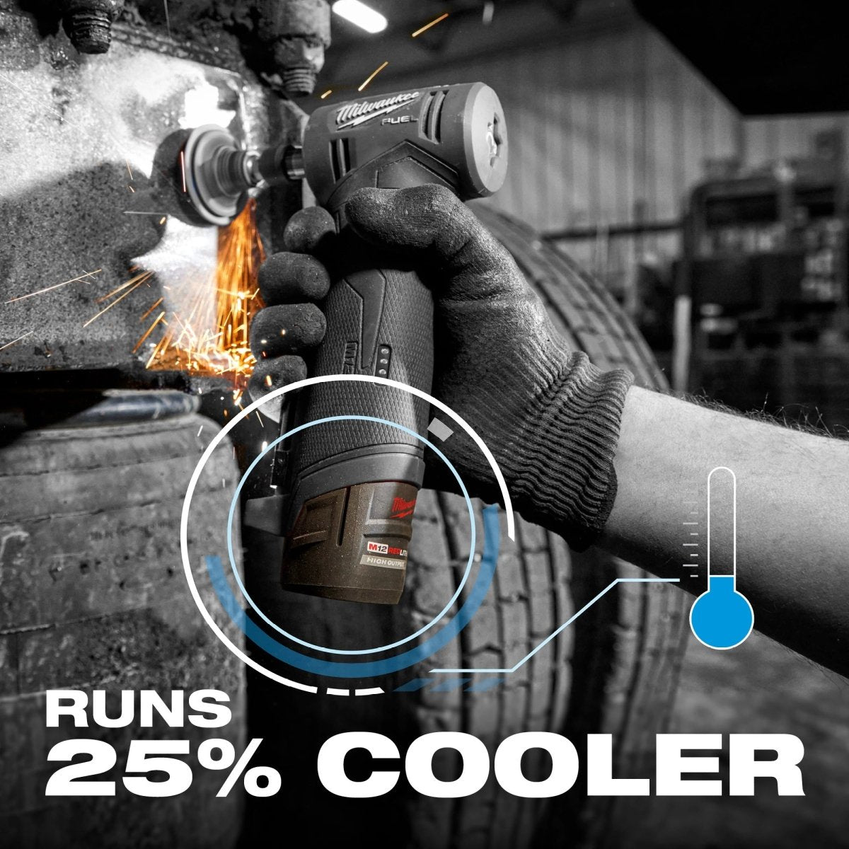 M12™ REDLITHIUM™ HIGH OUTPUT™ CP2.5 Battery Pack - AAA Industrial Supply