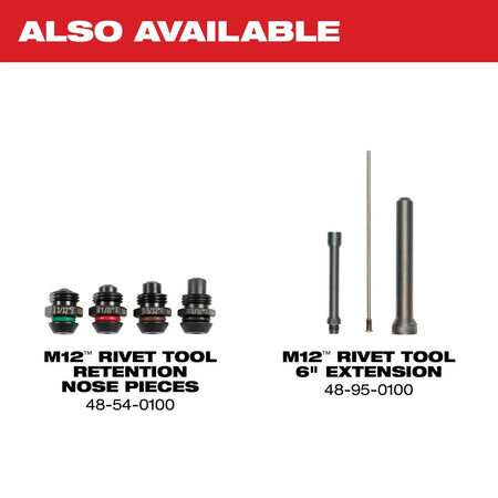 M12™ Rivet Tool - AAA Industrial Supply