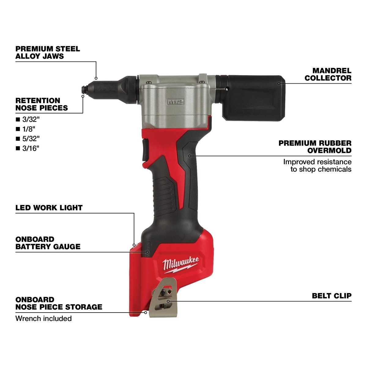 M12™ Rivet Tool - AAA Industrial Supply
