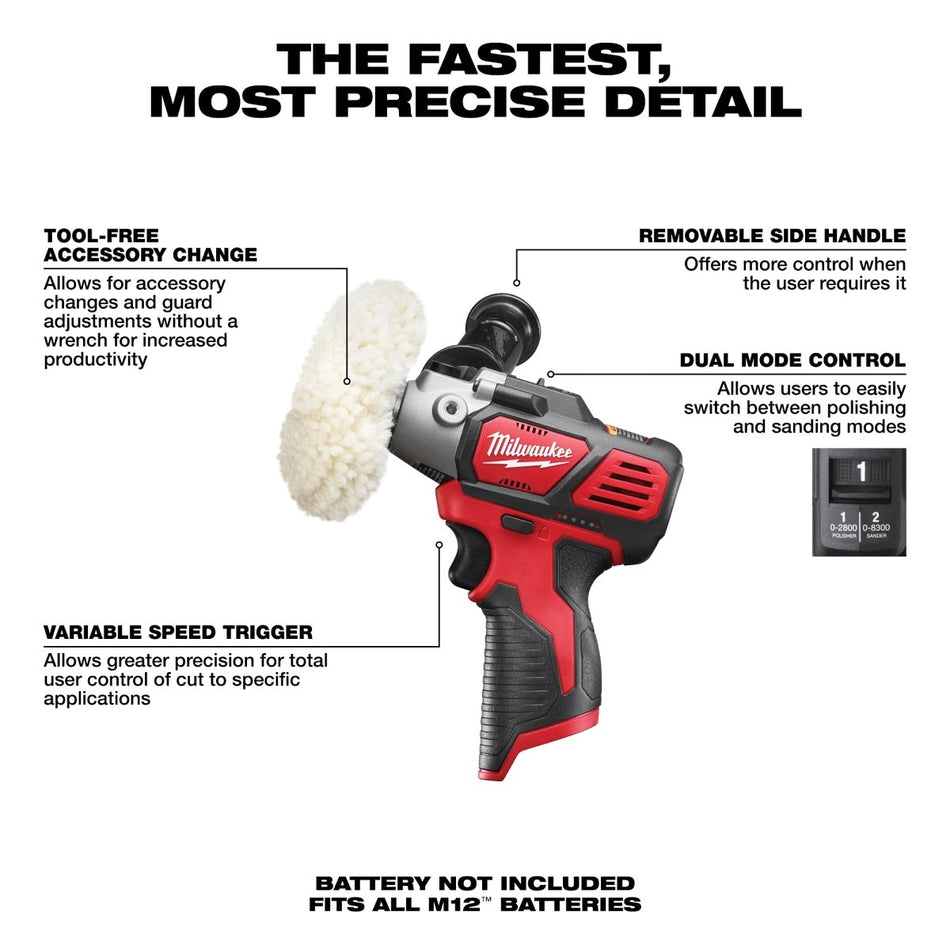 M12™ Variable Speed Polisher/Sander - AAA Industrial Supply