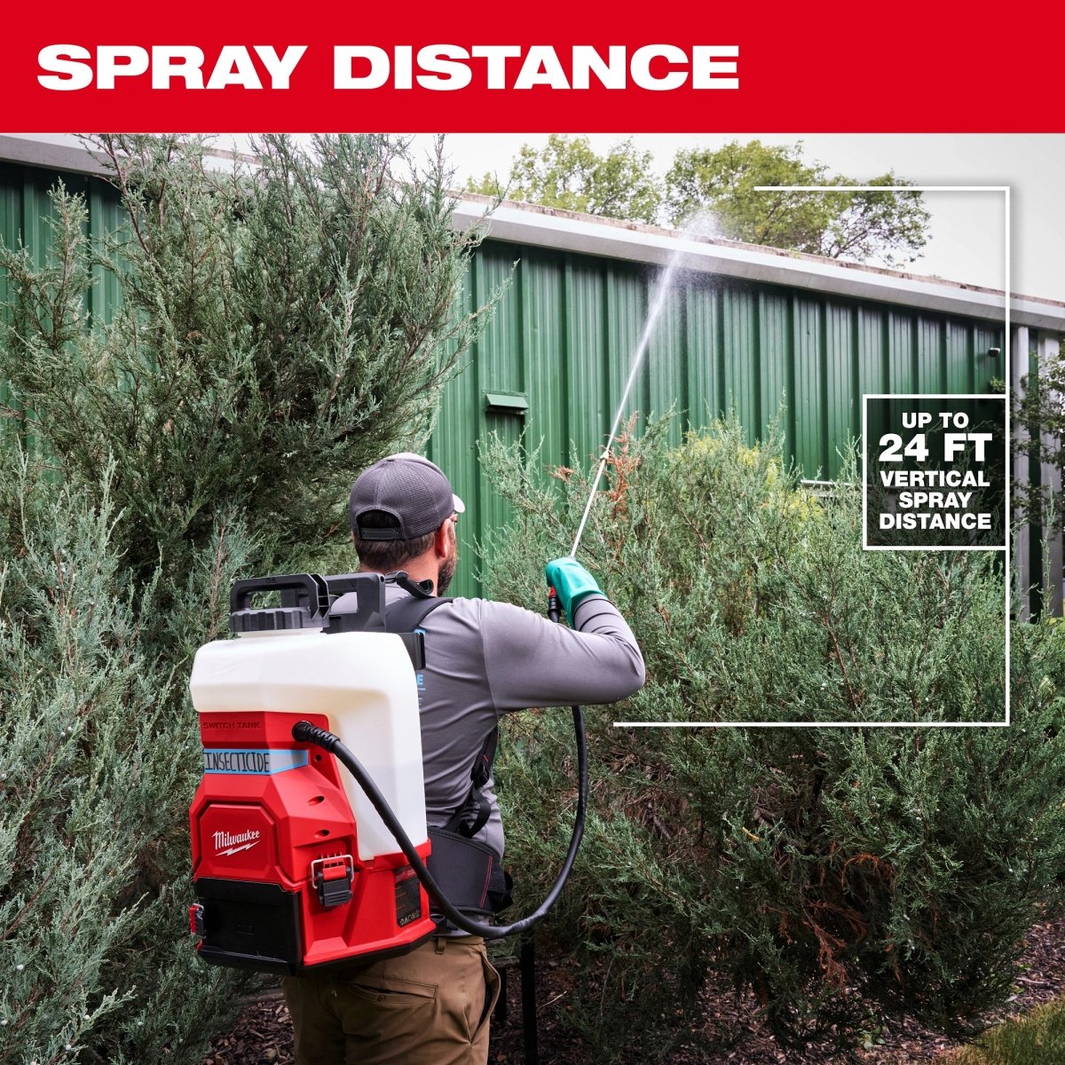 M18™ 4 - Gallon Backpack Sprayer w/ SWITCH TANK™ (Tool Only) - AAA Industrial Supply
