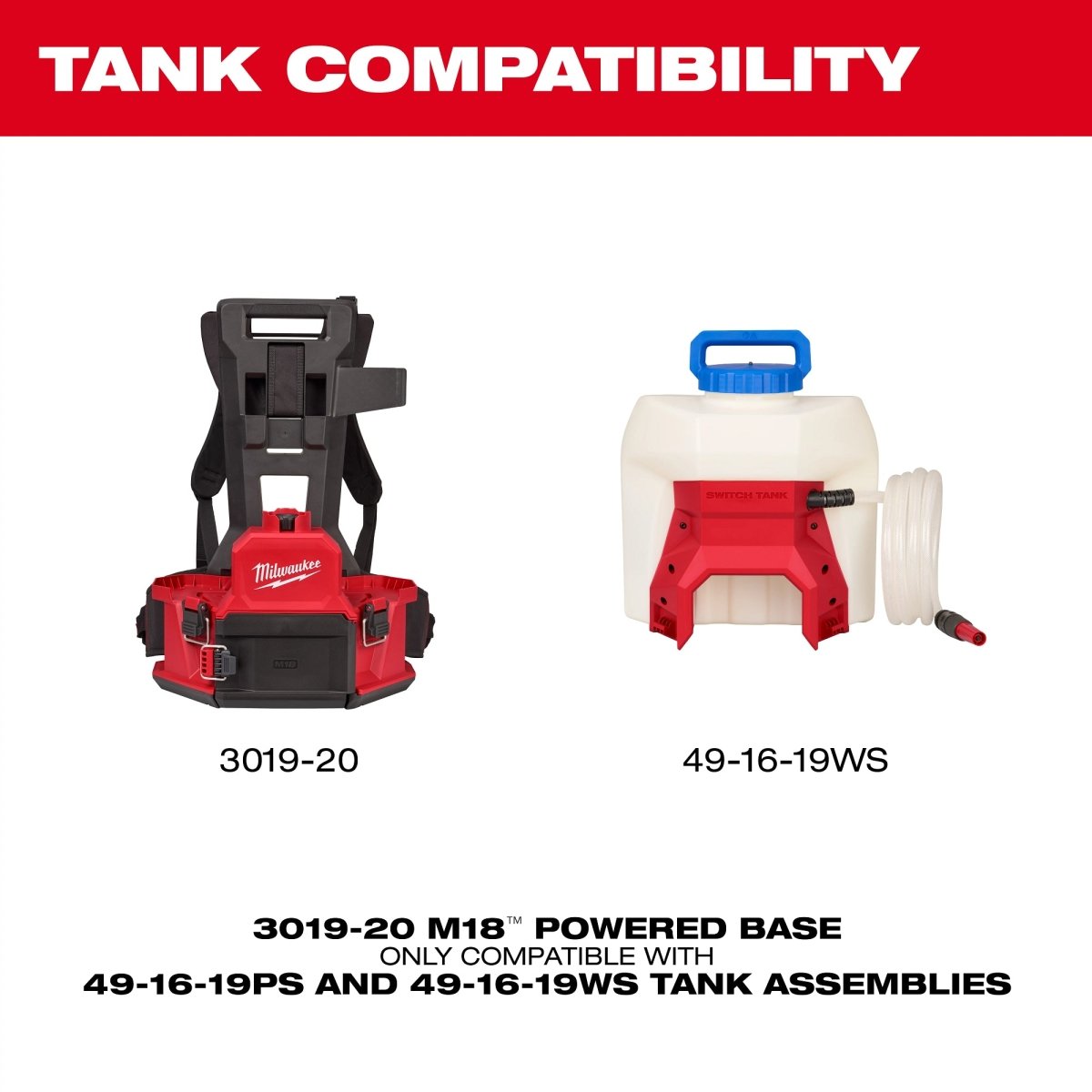 M18 4 - Gallon Water Supply Kit w/ SWITCH TANK™ - AAA Industrial Supply