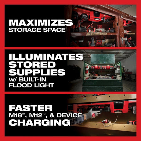 M18™ and M12™ Gangbox Rapid Charger - AAA Industrial Supply