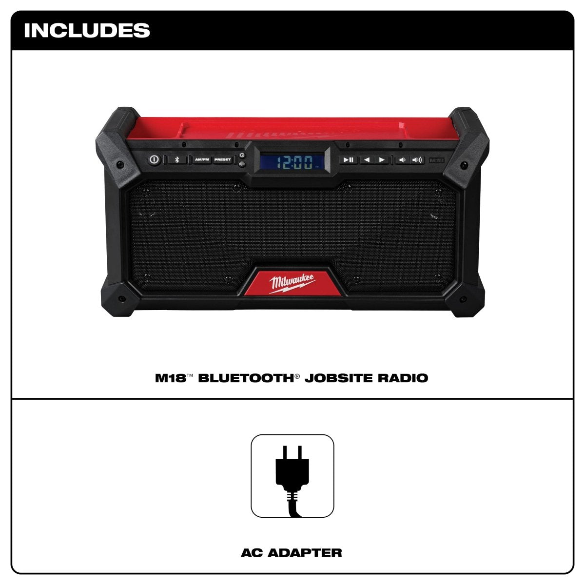 M18™ Bluetooth® Jobsite Radio - AAA Industrial Supply
