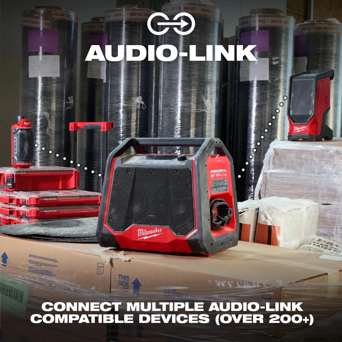 M18 BLUETOOTH® JOBSITE RADIO + CHARGER - AAA Industrial Supply