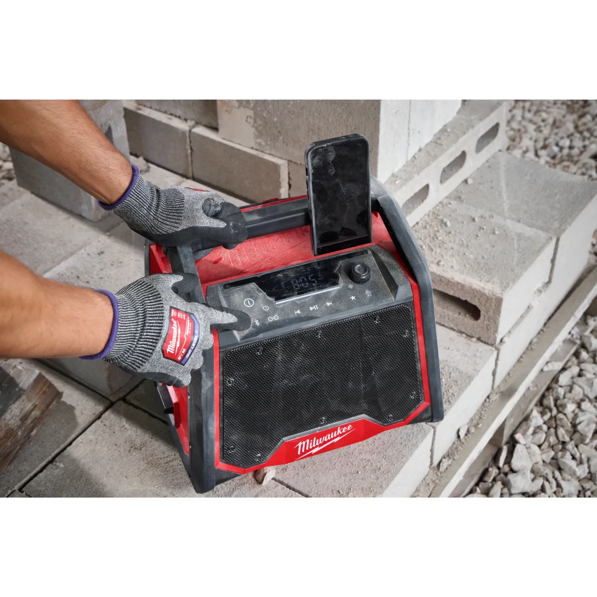 M18 BLUETOOTH® JOBSITE RADIO + CHARGER - AAA Industrial Supply