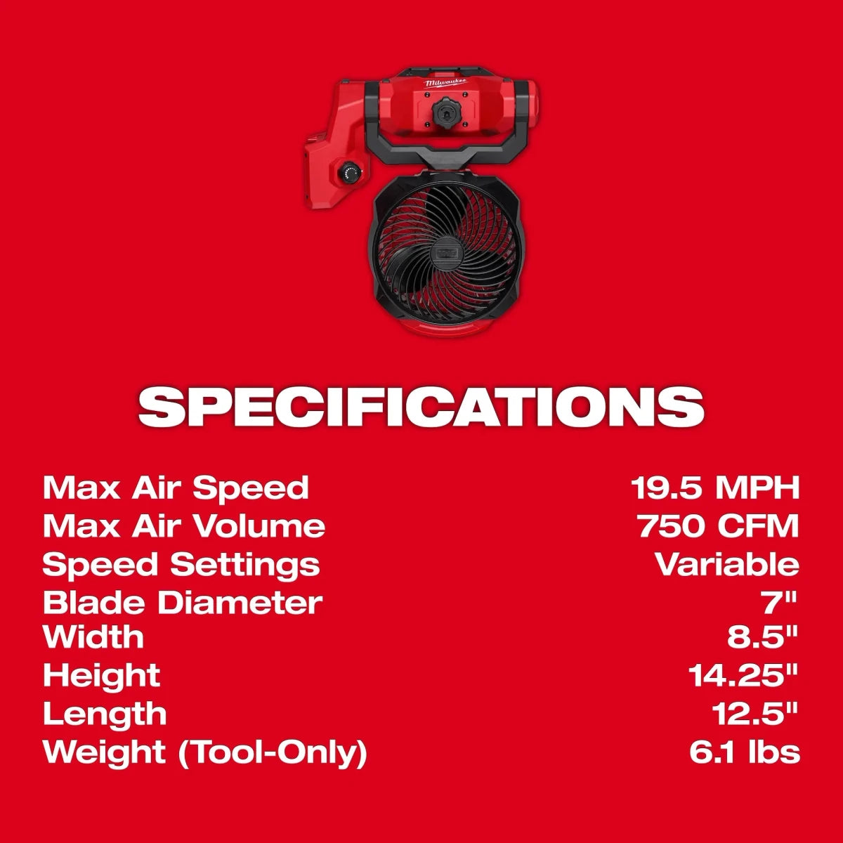 M18™ Brushless Scissor Lift Fan - AAA Industrial Supply