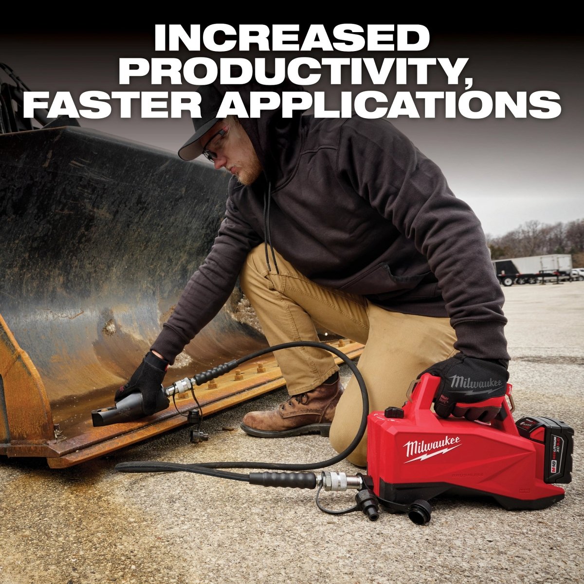 M18™ Brushless Single Acting 60in3 10,000psi Hydraulic Pump - AAA Industrial Supply