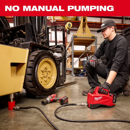M18™ Brushless Single Acting 60in3 10,000psi Hydraulic Pump - AAA Industrial Supply