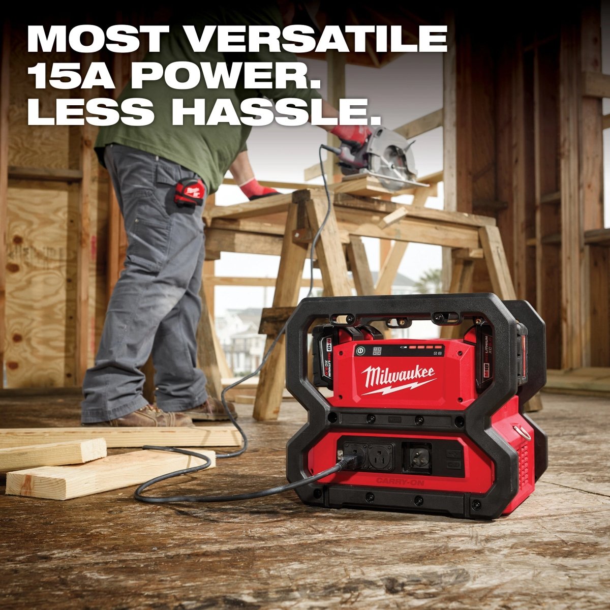 M18™ CARRY - ON™ 3600W/1800W Power Supply - AAA Industrial Supply