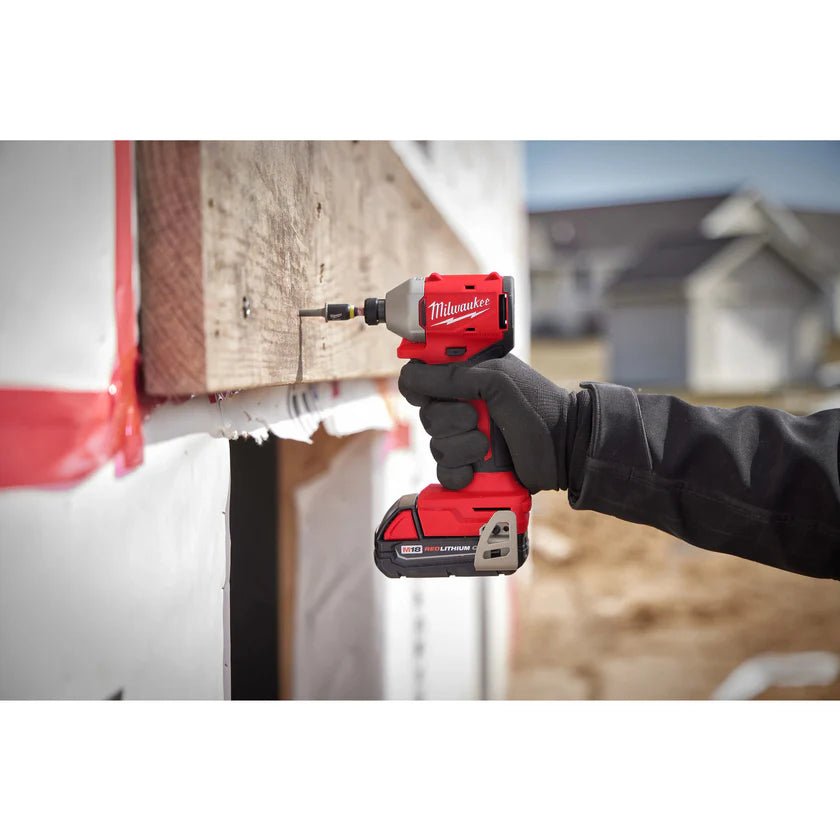 M18™ Compact Brushless 1/4" Hex Impact Driver Kit - AAA Industrial Supply
