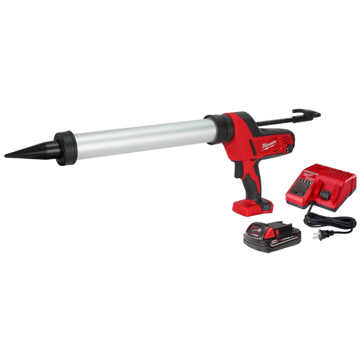 M18™ Cordless 20 - oz Aluminum Barrel Caulk and Adhesive Gun Kit - AAA Industrial Supply