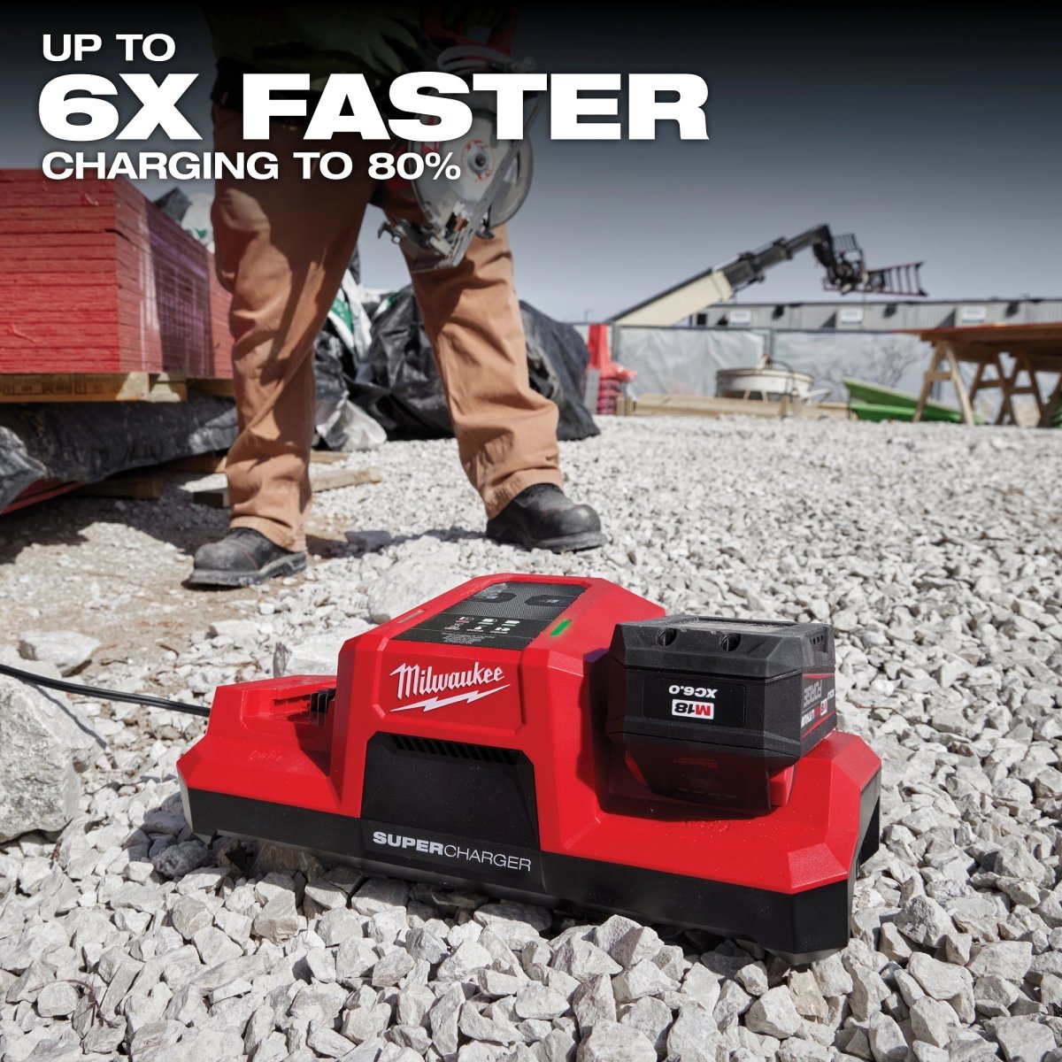 M18™ Dual Bay Simultaneous Super Charger - AAA Industrial Supply