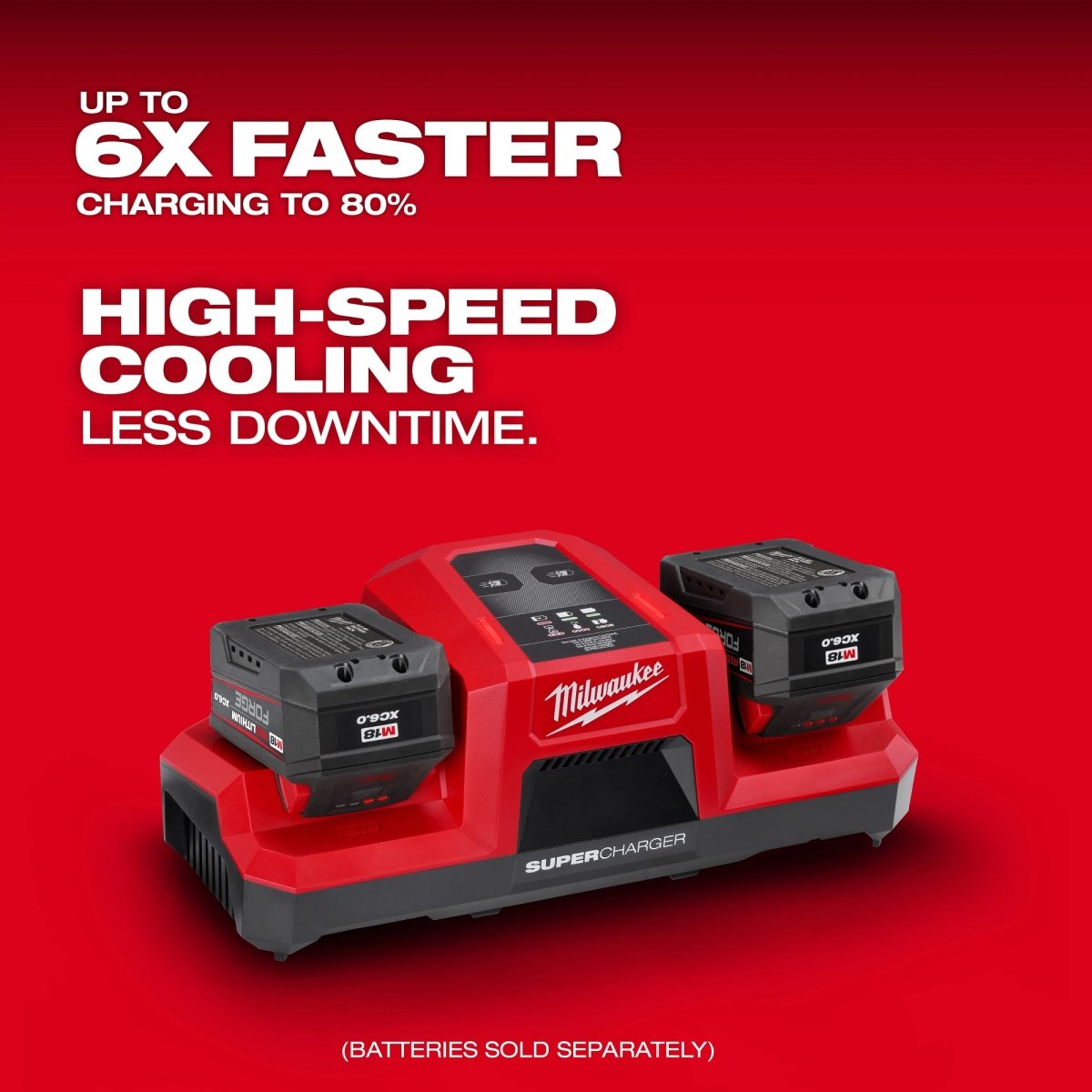 M18™ Dual Bay Simultaneous Super Charger - AAA Industrial Supply