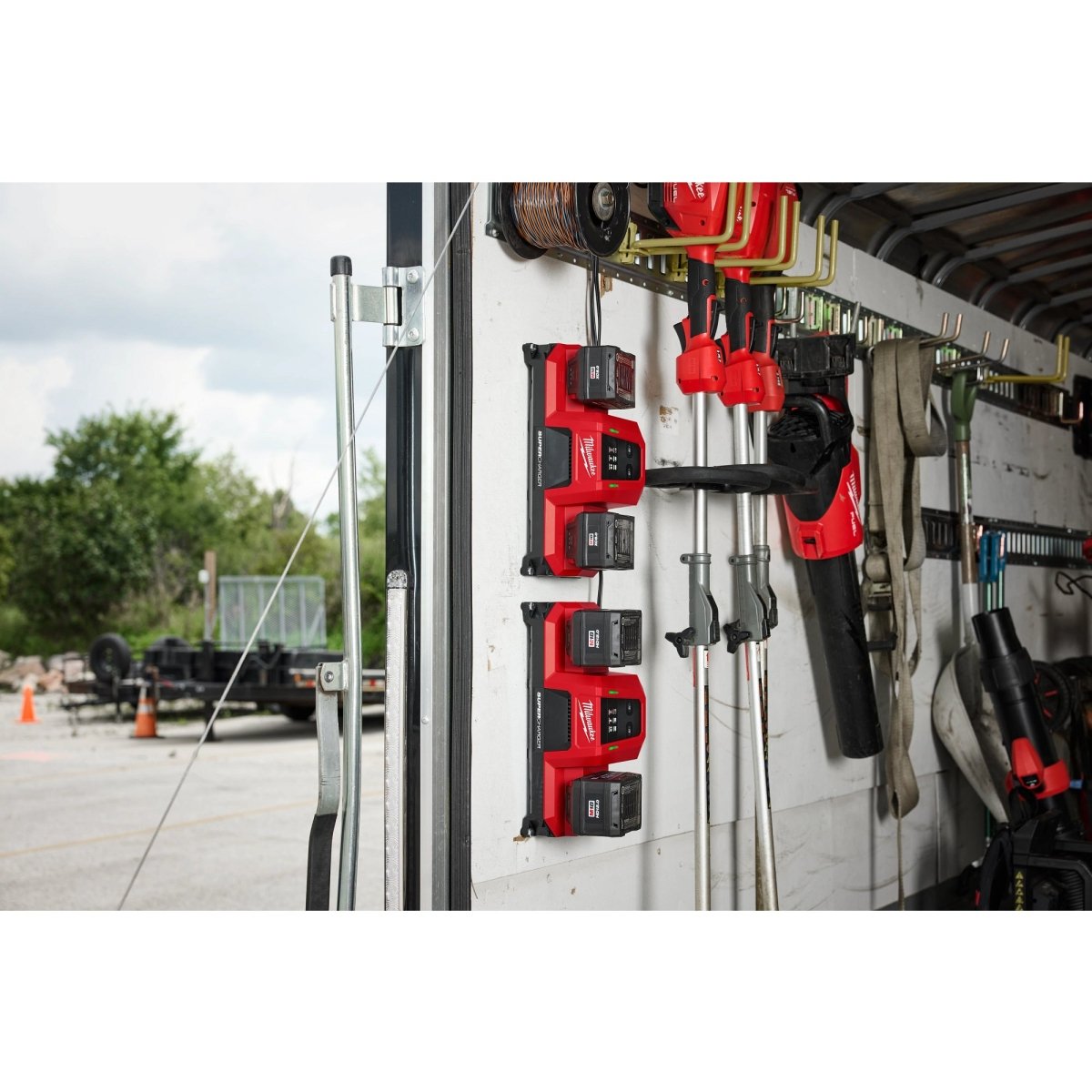 M18™ Dual Bay Simultaneous Super Charger w/ 4 Point Mounting - AAA Industrial Supply