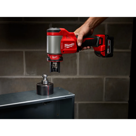 M18™ FORCE LOGIC™ 10 Ton Knockout Tool 1/2" to 4" - AAA Industrial Supply