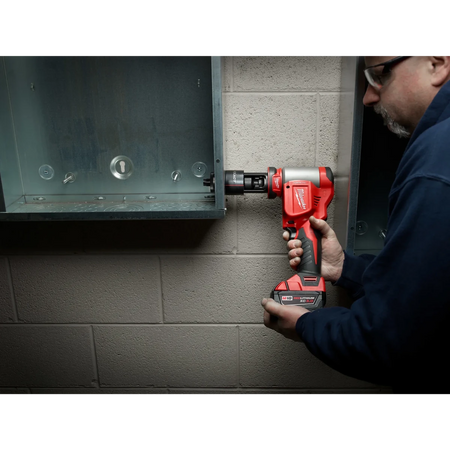M18™ FORCE LOGIC™ 10 Ton Knockout Tool 1/2" to 4" - AAA Industrial Supply