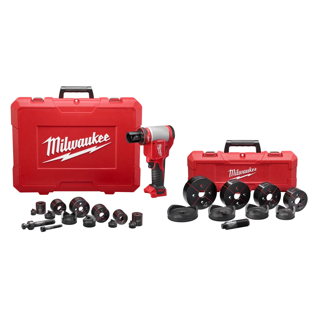 M18™ FORCE LOGIC™ 10 Ton Knockout Tool 1/2" to 4" - AAA Industrial Supply